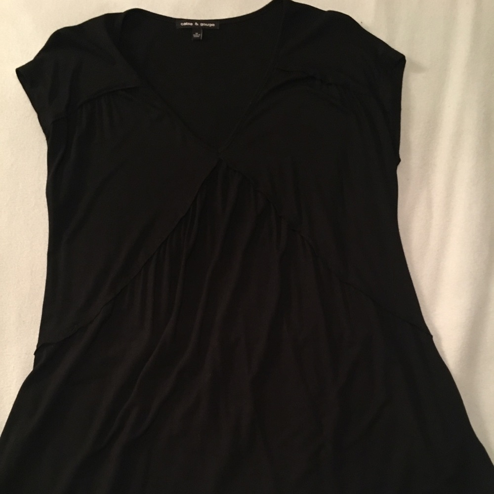 Black Cable & Gauge Blouse